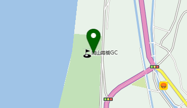 岡山霞橋ゴルフ倶楽部の地図画像