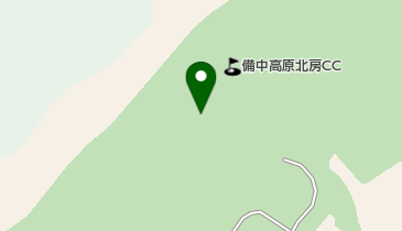 備中高原北房カントリー倶楽部の地図画像