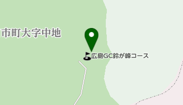 広島ゴルフ倶楽部 鈴が峰コースの地図画像
