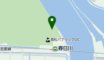 高松パブリックゴルフコースの地図画像