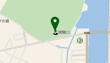 詫間カントリークラブの地図画像