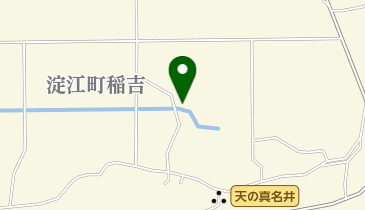 真名井ばあちゃんのせせらぎレストランの地図画像