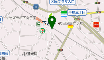 Ash(アッシュ) 下丸子店の地図画像