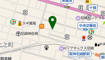 ドラッグミック 阪神尼崎薬店の地図画像