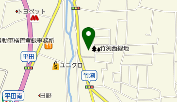 東海ホルダー松本の地図画像