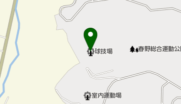 高知県立春野総合運動公園 球技場の地図画像