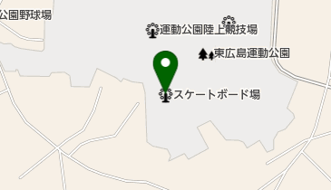 東広島運動公園(アクアパーク) スケートボード場の地図画像