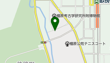 橿原公苑弓道場の地図画像