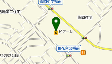 ピアーレ桃花台の地図画像