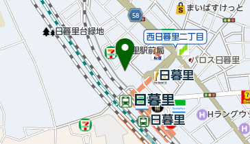 メディカルスキャニング 日暮里の地図画像