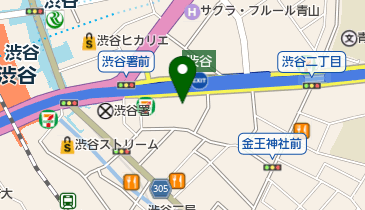 WORK STYLING(ワーク スタイリング) 渋谷の地図画像
