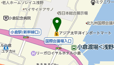 北九州市立子育てふれあい交流プラザ 元気のもりの地図画像
