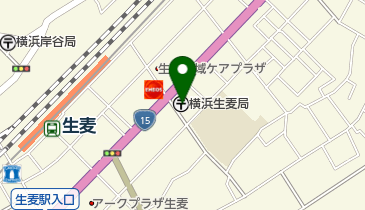 NICE(ナイス)アーバンスピリッツ生麦の地図画像