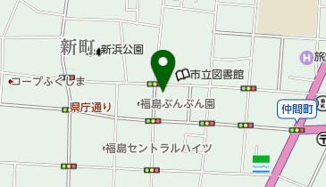 東北労働金庫 ローンセンター福島の地図画像