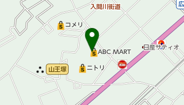 ペットの専門店コジマ ニトリ川越店の地図画像