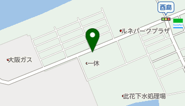 上方温泉 一休 癒しの間の地図画像