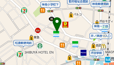 AQROS(アクロス) 渋谷店の地図画像