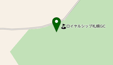 ロイヤルシップ札幌ゴルフ倶楽部の地図画像