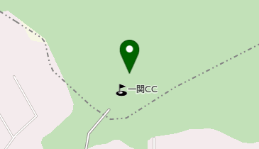 一関カントリークラブの地図画像