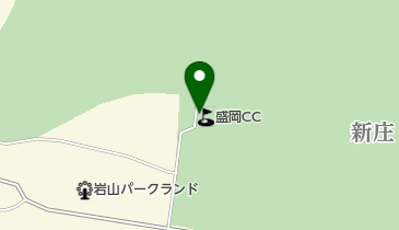 盛岡カントリークラブの地図画像