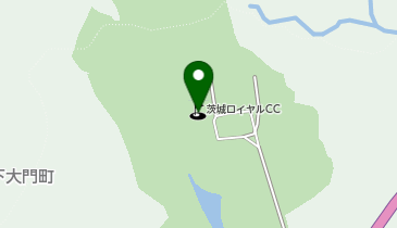 茨城ロイヤルカントリー倶楽部の地図画像