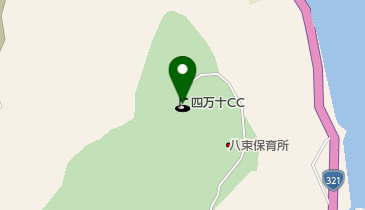 四万十カントリークラブの地図画像