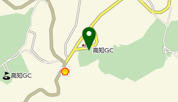 高知ゴルフ倶楽部の地図画像