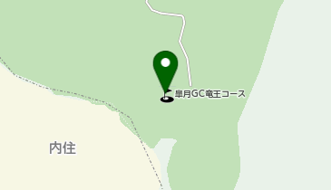 皐月ゴルフ倶楽部 竜王コースの地図画像