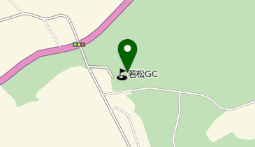 若松ゴルフ倶楽部の地図画像