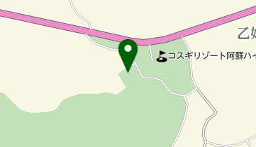 阿蘇ハイランドゴルフコースの地図画像