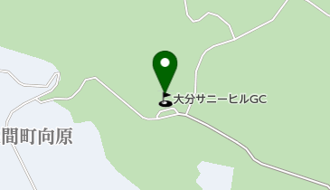 大分サニーヒルゴルフ倶楽部の地図画像
