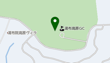 湯布高原ゴルフクラブの地図画像