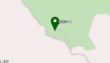 宮崎ゴルフ倶楽部の地図画像