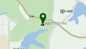 光丘パブリックゴルフ場の地図画像