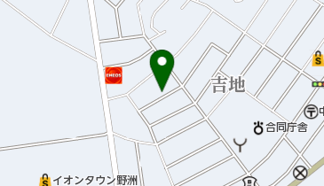 和食 近江牛 しのびの地図画像