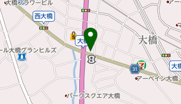 焼肉ホルモン ばさろの地図画像