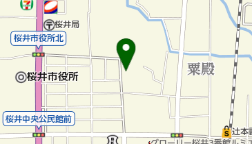 焼肉桂司の地図画像