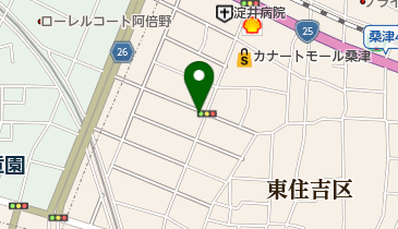 焼肉ホルモン 多喜万の地図画像