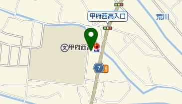 小木曽製粉所 甲府アルプス通り店の地図画像