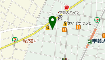 Octo hair+(オクトヘアー) 学芸大学店の地図画像