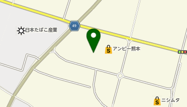 KEY'S CAFE(キーズカフェ) アンビー熊本店の地図画像