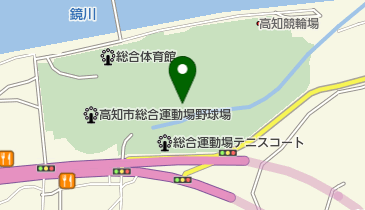 高知市総合運動場 相撲場の地図画像