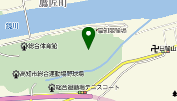 高知市総合運動場 陸上競技場の地図画像