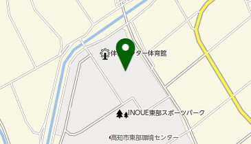 高知市東部総合運動場 多目的グラウンドの地図画像