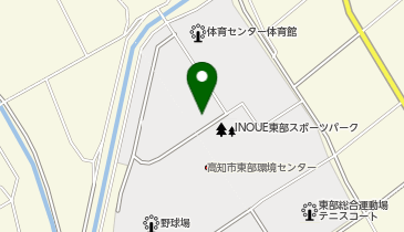 高知市東部総合運動場 打撃練習場の地図画像