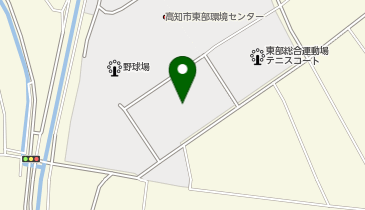 高知市東部総合運動場 多目的ドーム(しらさぎドーム)の地図画像
