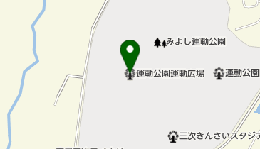 みよし運動公園 運動広場(多目的グラウンド)の地図画像