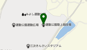 みよし運動公園 陸上競技場の地図画像