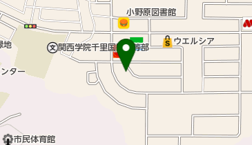 リーフヘアの地図画像