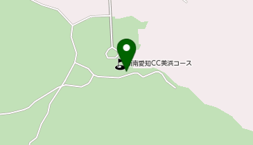 新南愛知カントリークラブ美浜コースの地図画像